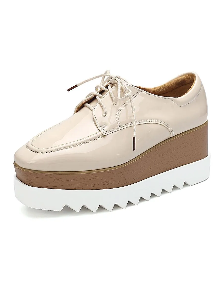 Chunky Platform Oxford Shoes