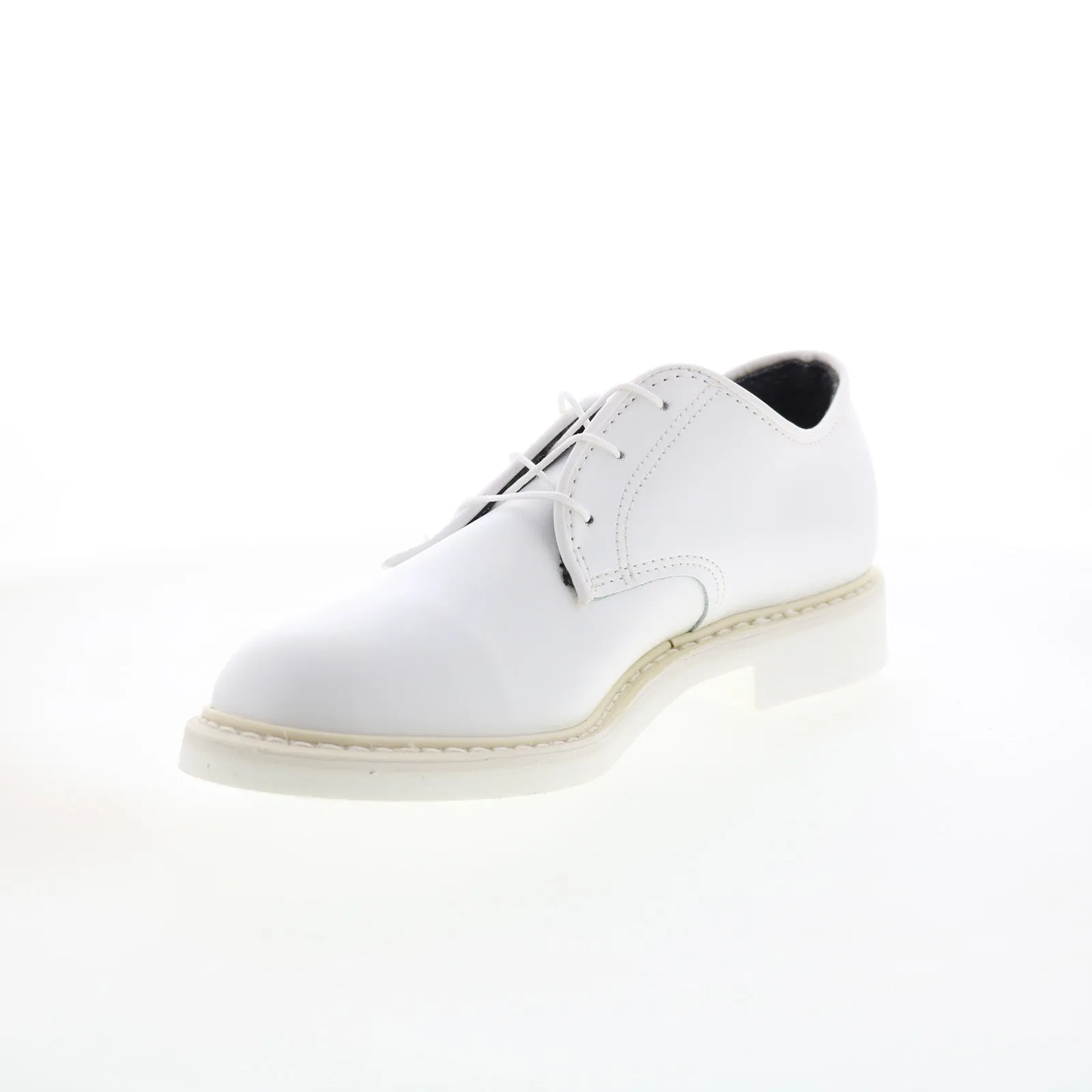 Women's White Plain Toe Oxfords by Altama O2 Oxford Leather 609318