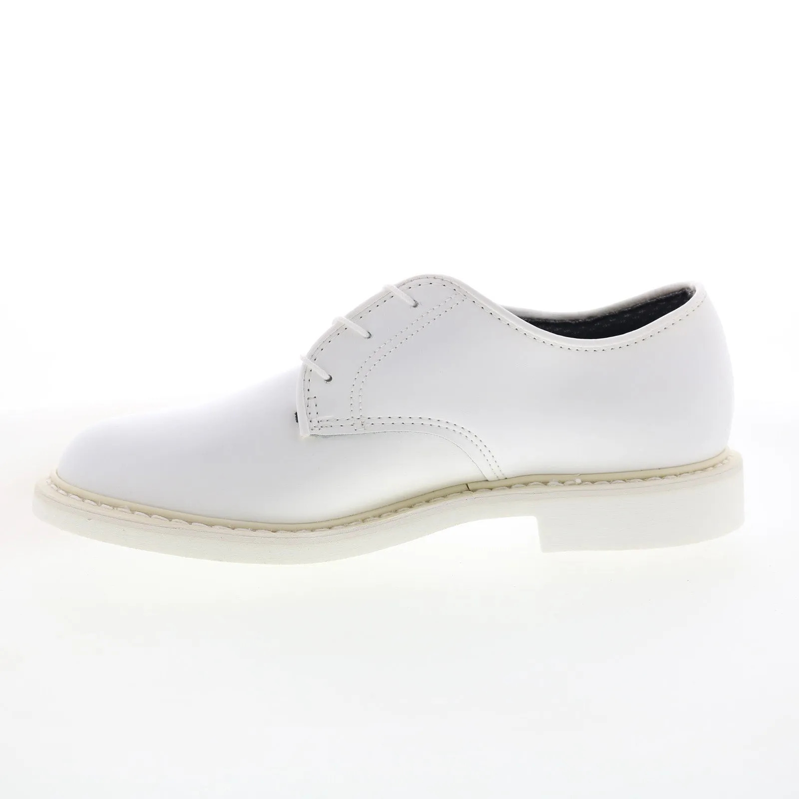 Women's White Plain Toe Oxfords by Altama O2 Oxford Leather 609318