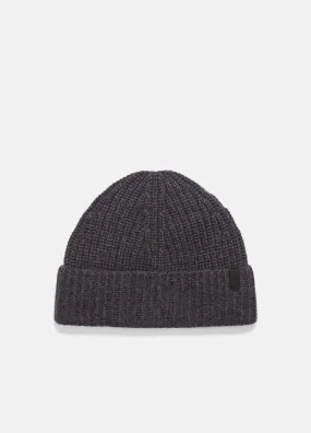 Wool-Cashmere Shaker-Stitch Hat