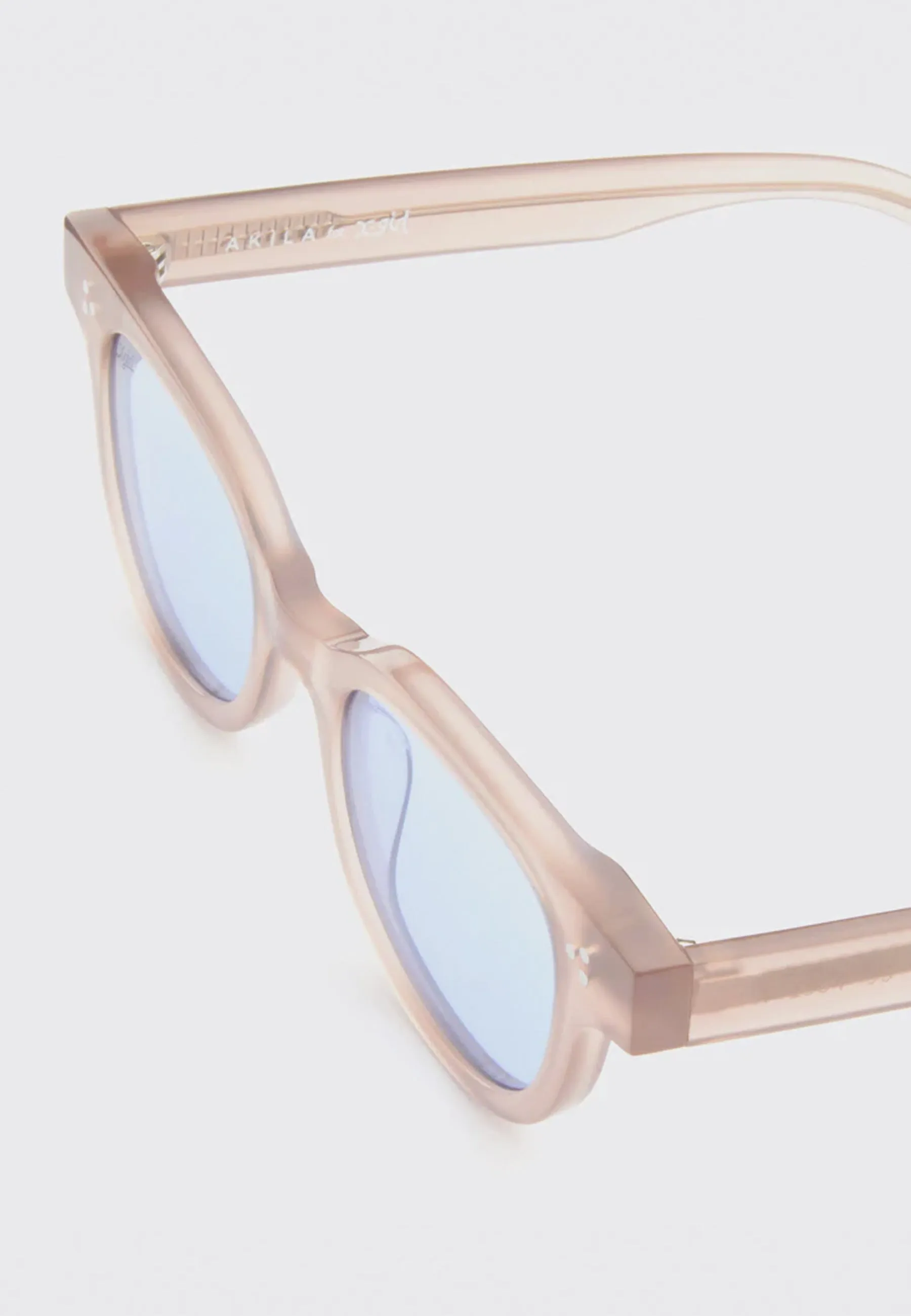 X-Girl Legacy Sunglasses - Blush/Sky Blue