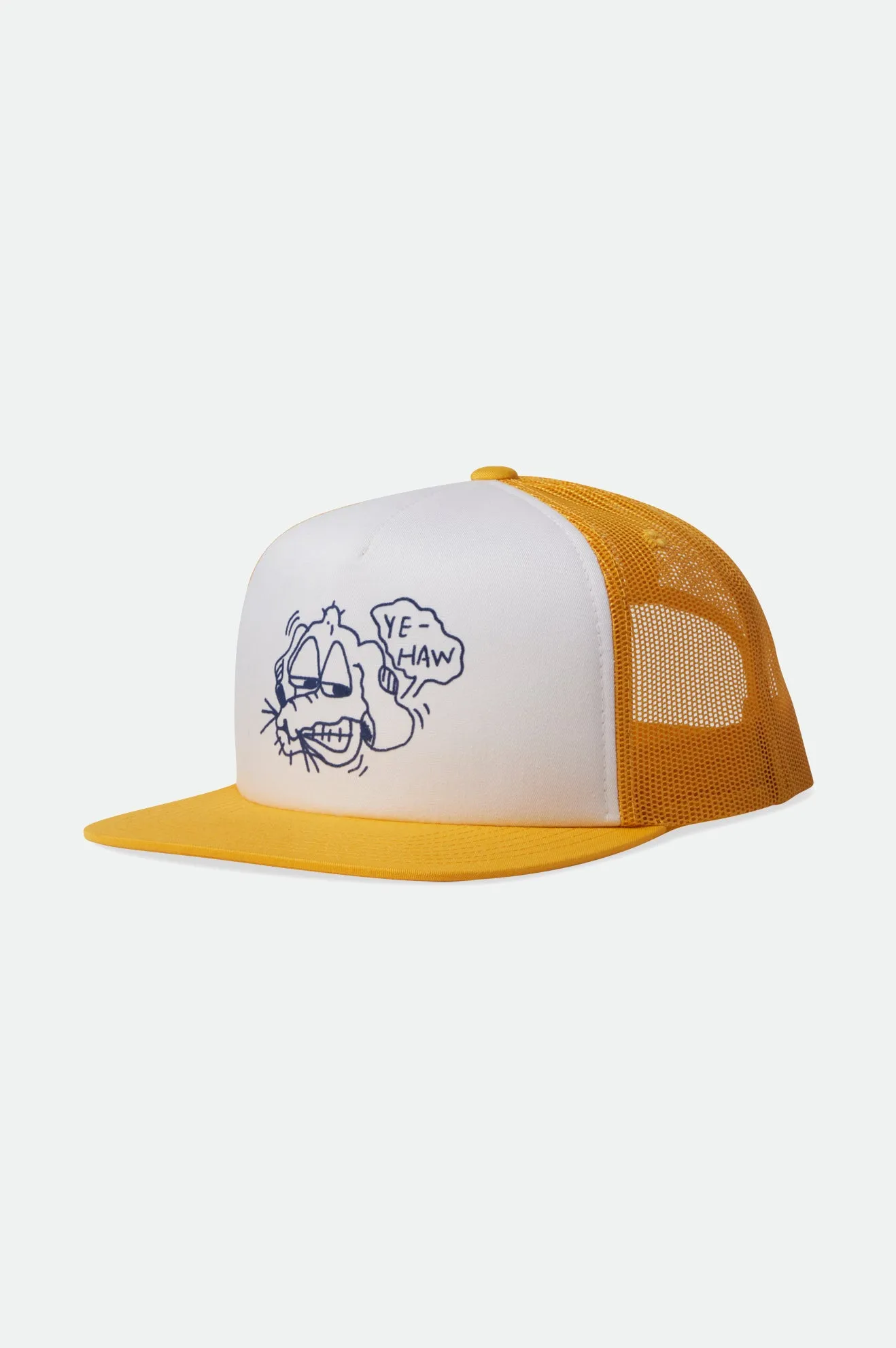 Ye-haw MP Trucker Hat - Yellow Cab/White