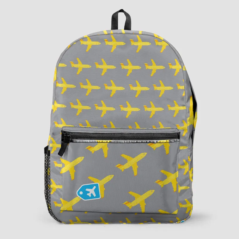 Yellow Ultimate Plane Backpack