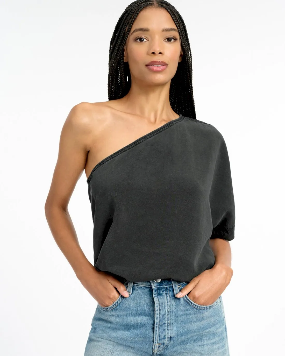 Zinnia One Shoulder Top