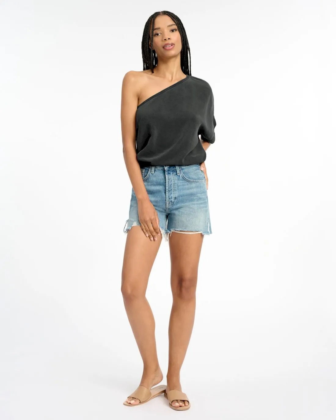 Zinnia One Shoulder Top