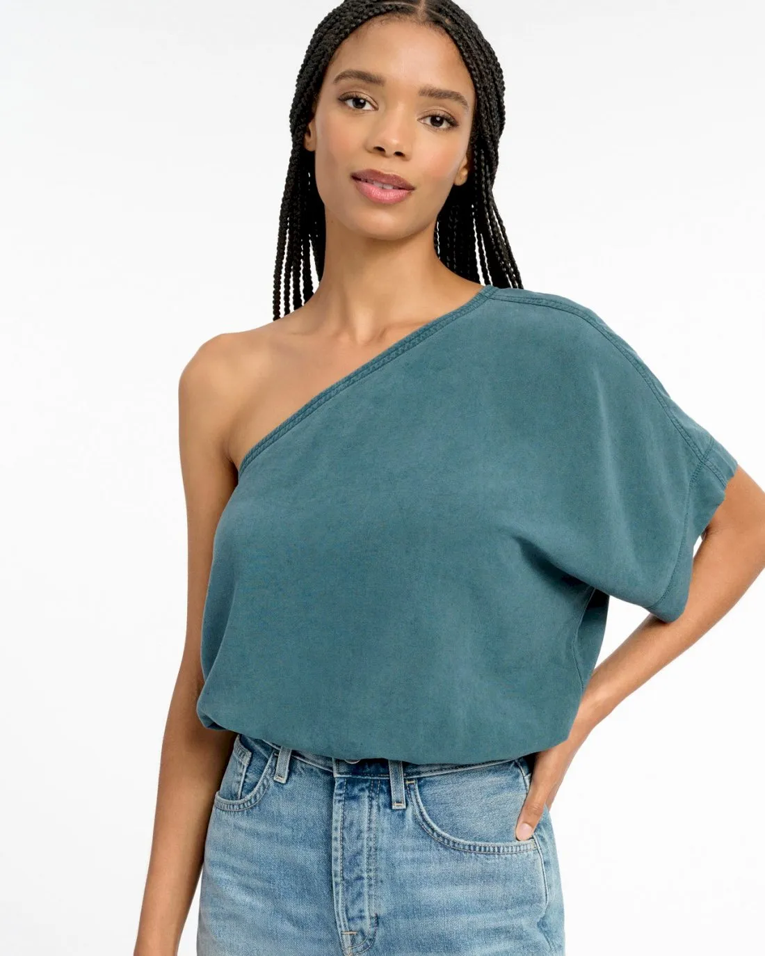 Zinnia One Shoulder Top