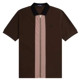 Zip Through Polo Shirt